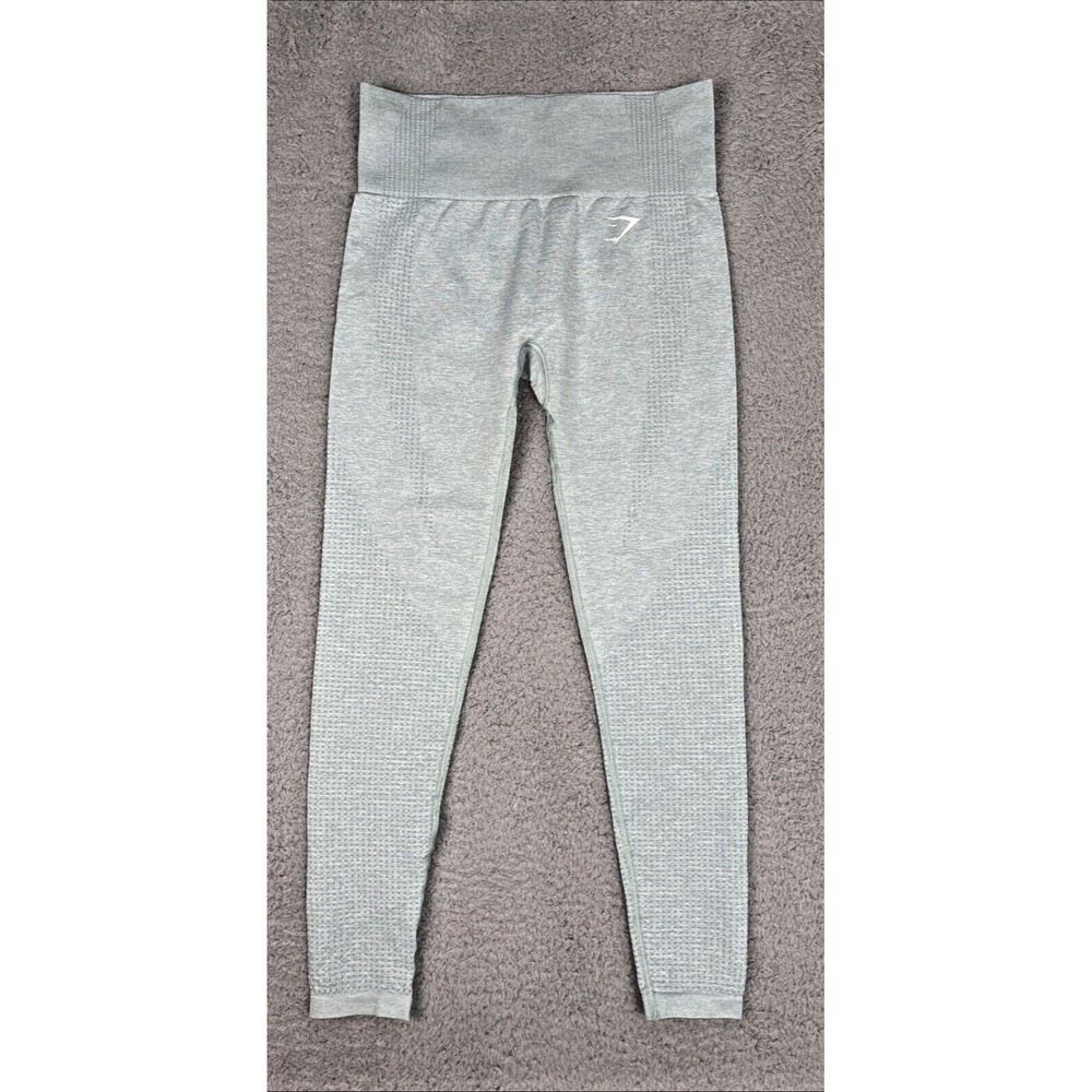 Gymshark Vital Seamless Mint Light Green Marl High Waisted Leggings Size Medium